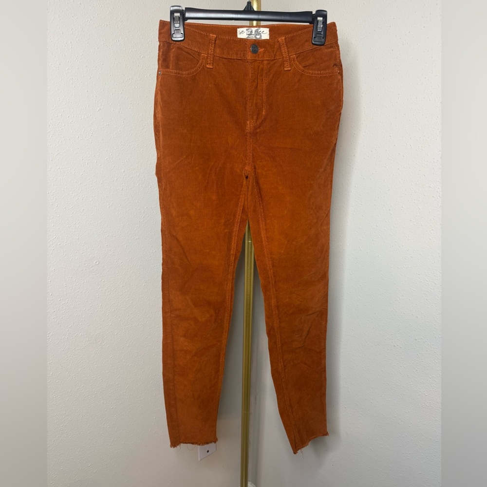 We The Free Rust Colored corduroy pants
